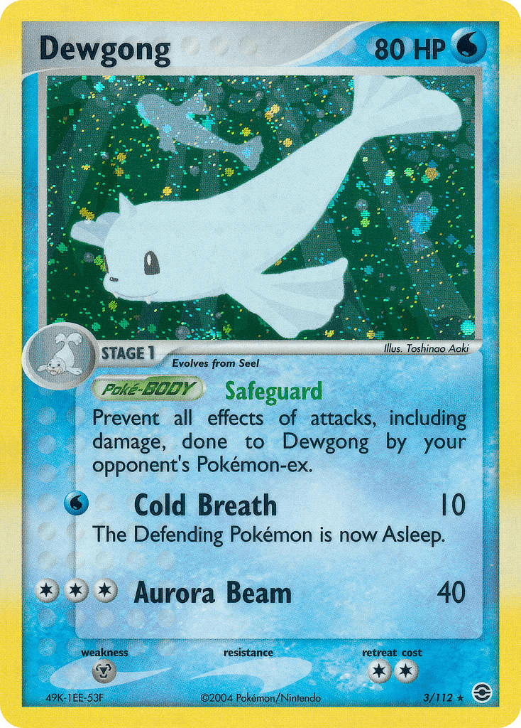 Dewgong: FireRed & LeafGreen