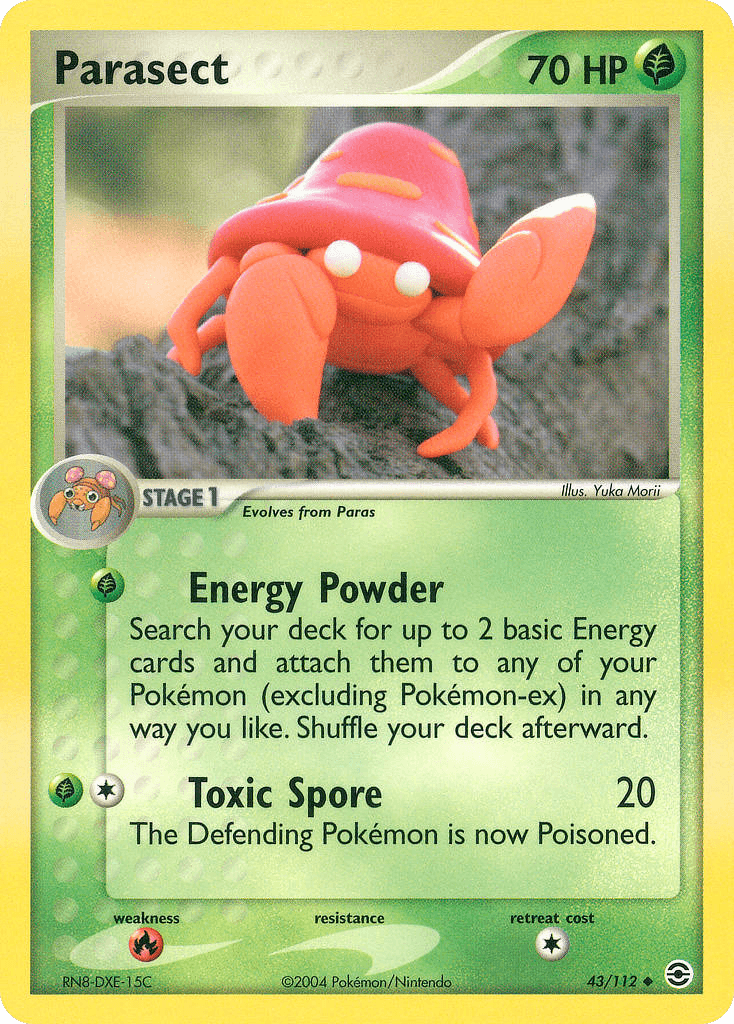 Parasect: FireRed & LeafGreen