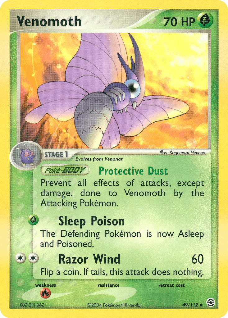 Venomoth: FireRed & LeafGreen