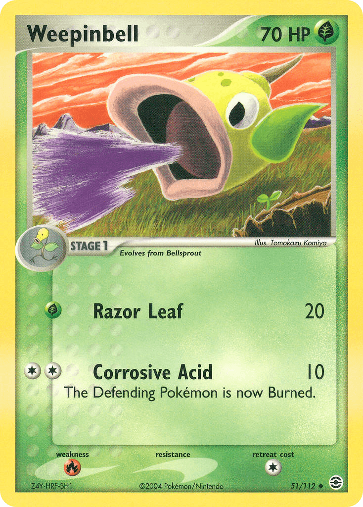 Weepinbell: FireRed & LeafGreen