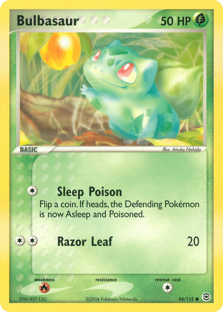 Bulbasaur: FireRed & LeafGreen