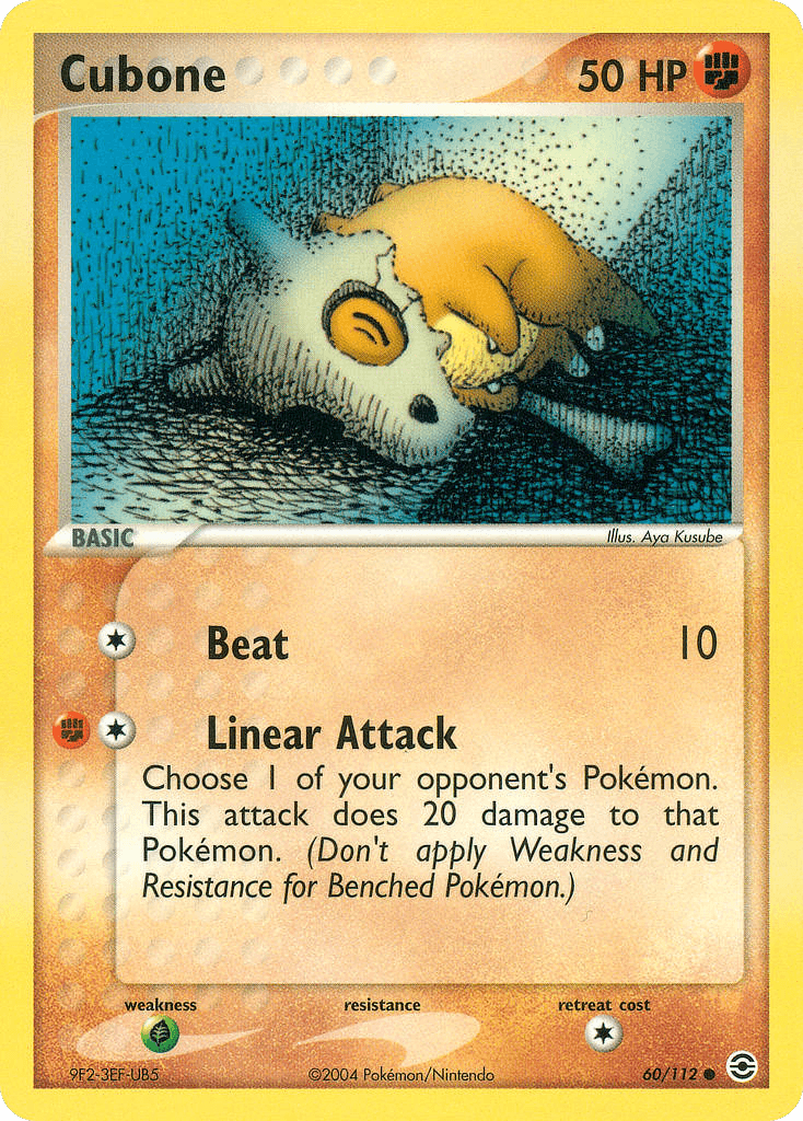 Cubone: FireRed & LeafGreen