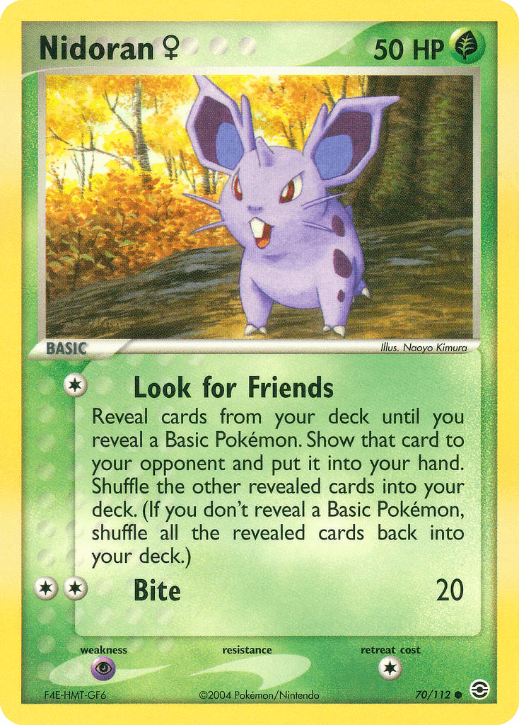 Nidoran ♀: FireRed & LeafGreen