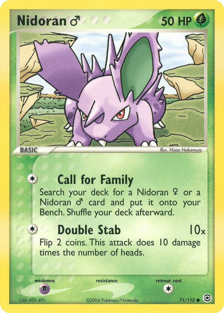 Nidoran ♂: FireRed & LeafGreen