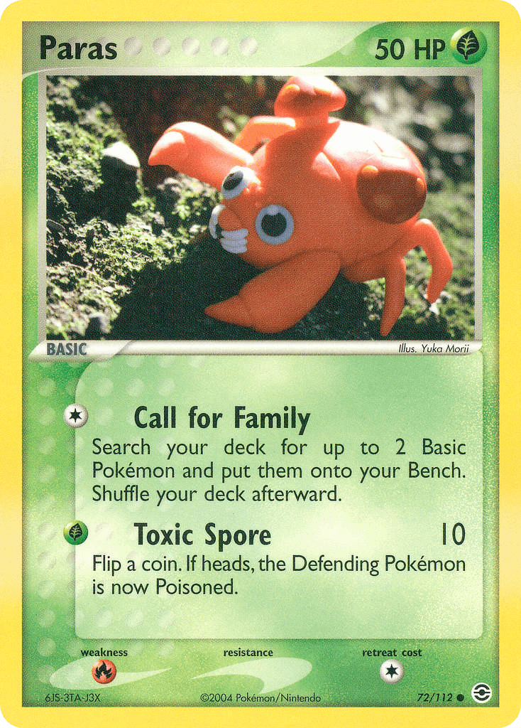 Paras: FireRed & LeafGreen