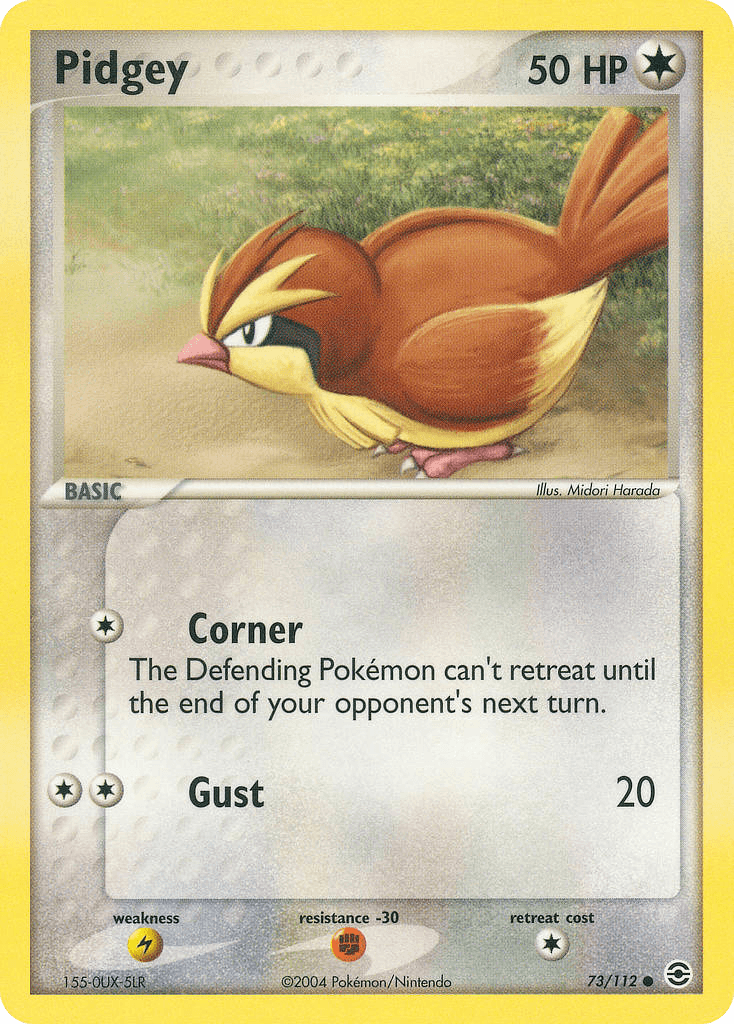 Pidgey: FireRed & LeafGreen