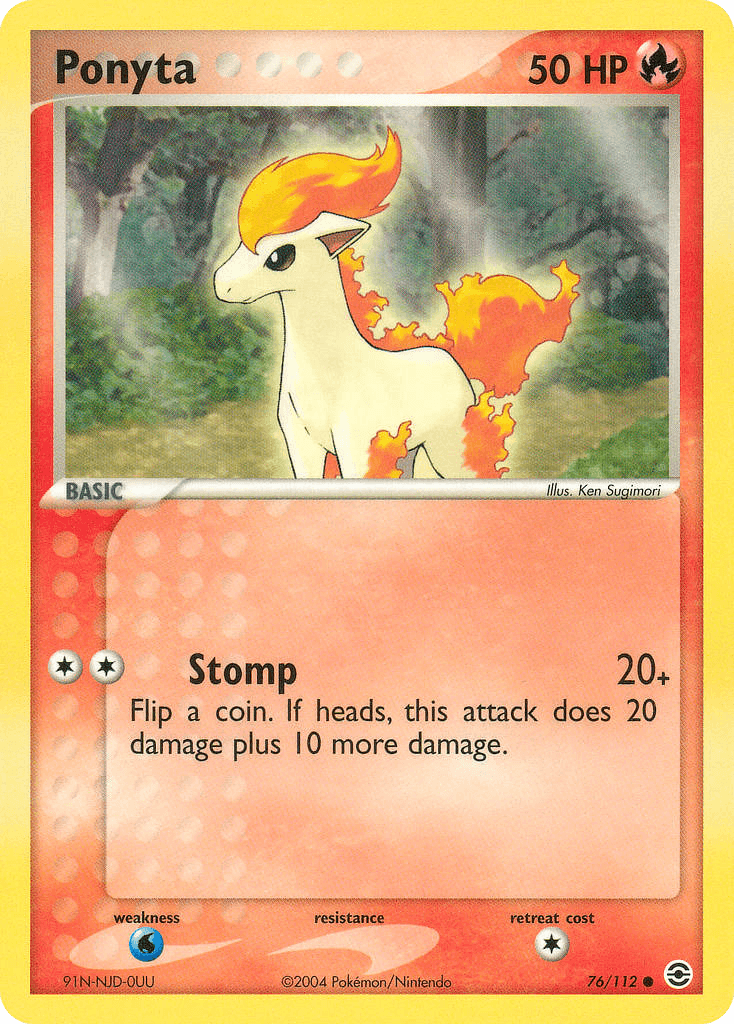 Ponyta: FireRed & LeafGreen