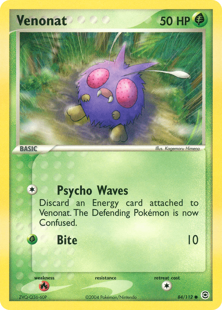Venonat: FireRed & LeafGreen