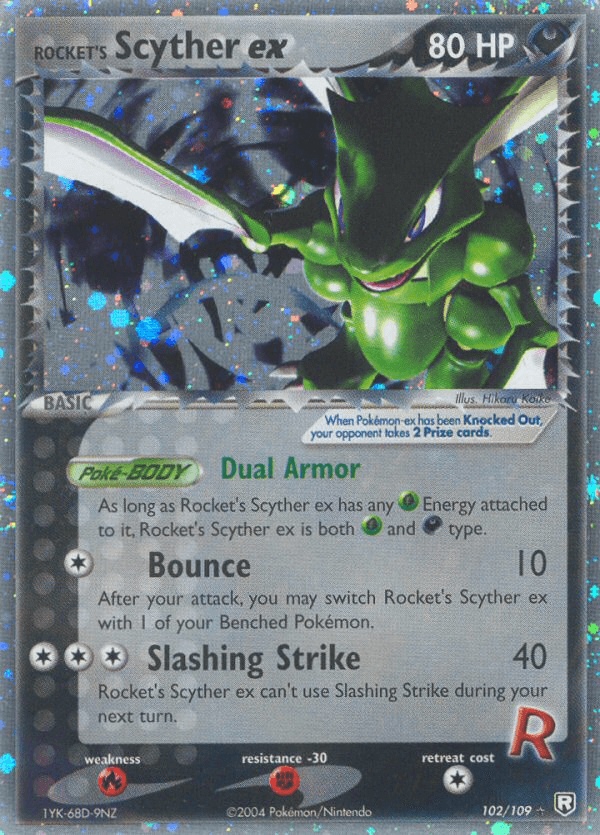 Rocket's Scyther ex: Team Rocket Returns