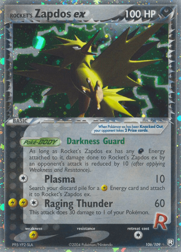 Rocket's Zapdos ex: Team Rocket Returns
