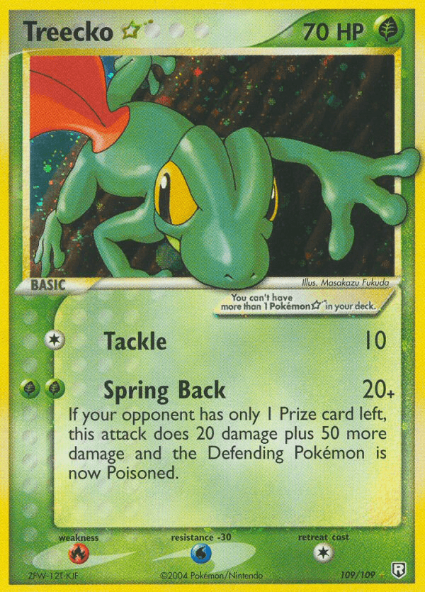 Treecko ★: Team Rocket Returns