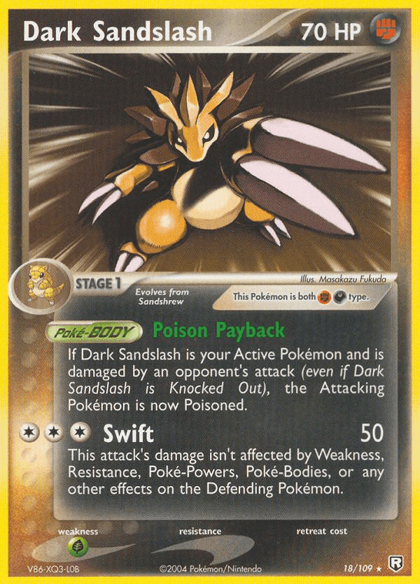 Dark Sandslash: Team Rocket Returns
