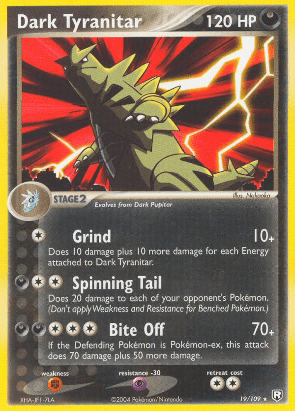 Dark Tyranitar: Team Rocket Returns