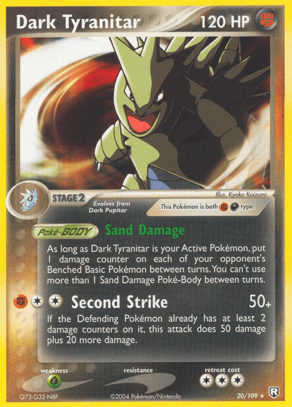 Dark Tyranitar: Team Rocket Returns