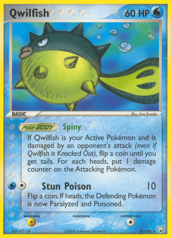 Qwilfish: Team Rocket Returns