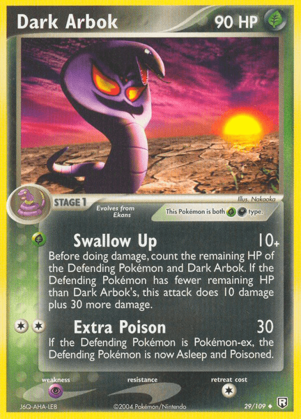 Dark Arbok: Team Rocket Returns
