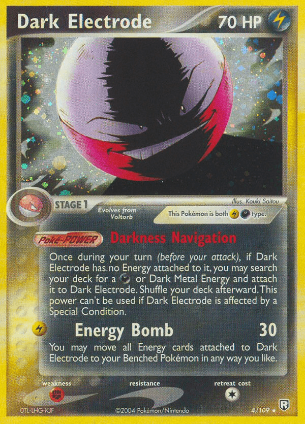 Dark Electrode: Team Rocket Returns