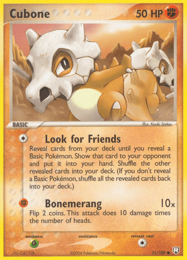 Cubone: Team Rocket Returns