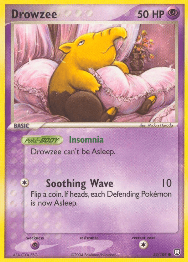 Drowzee: Team Rocket Returns