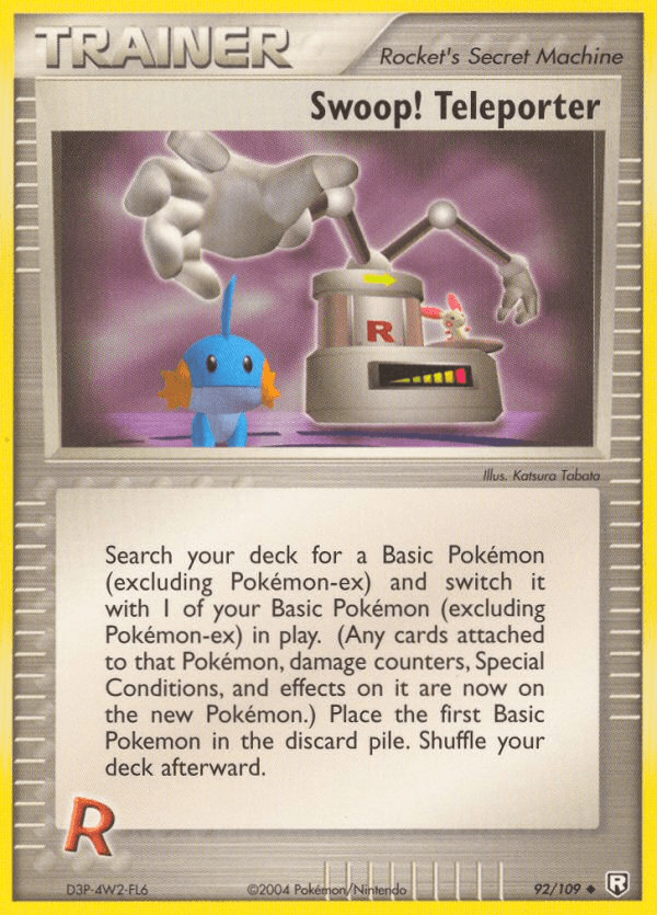 Swoop! Teleporter: Team Rocket Returns