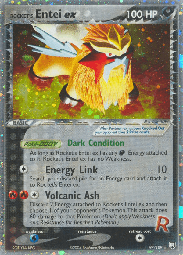 Rocket's Entei ex: Team Rocket Returns