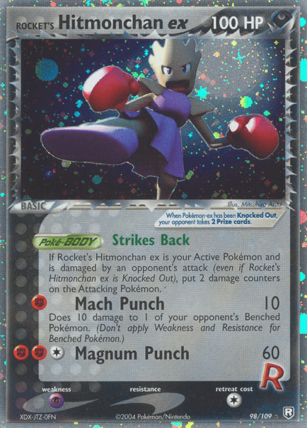 Rocket's Hitmonchan ex: Team Rocket Returns