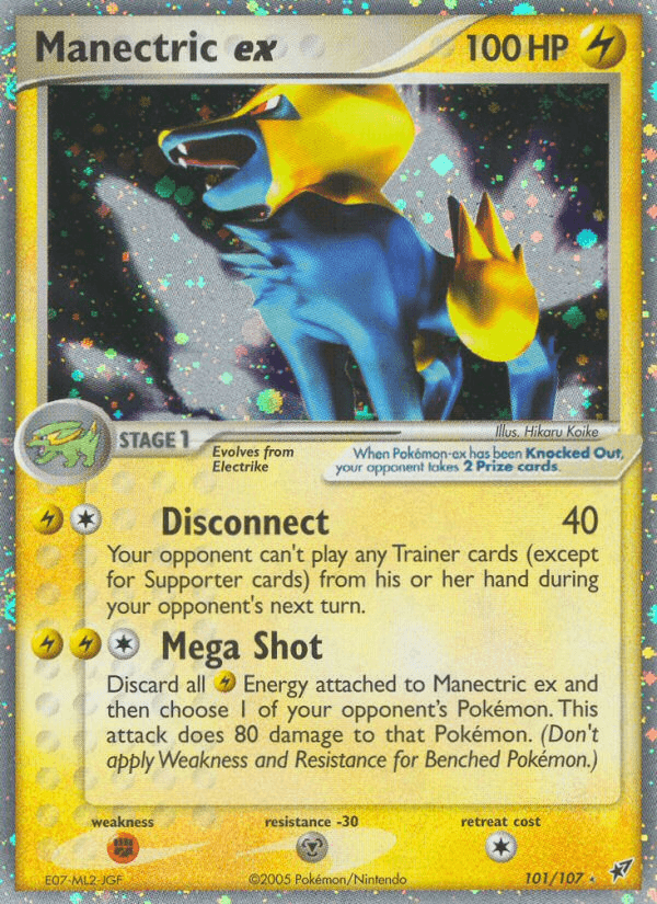 Manectric ex: Deoxys