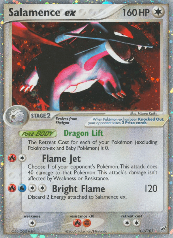 Salamence ex: Deoxys
