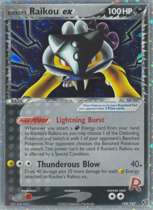 Rocket's Raikou ex: Deoxys