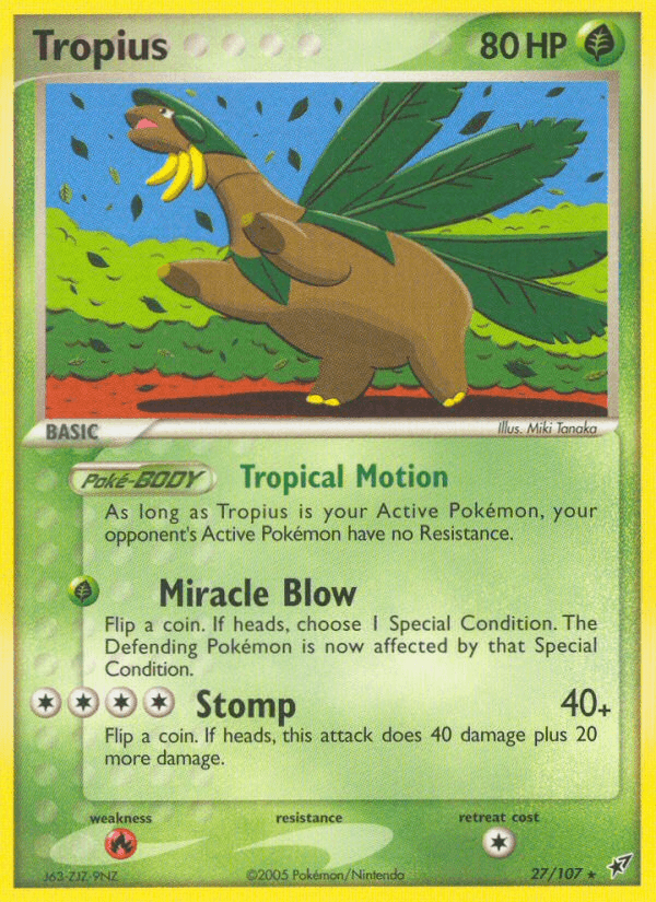 Tropius: Deoxys