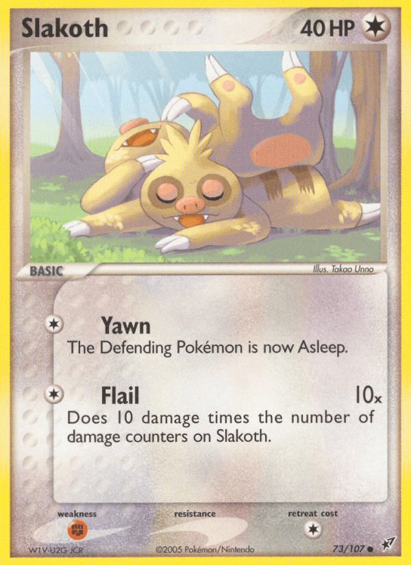 Slakoth: Deoxys