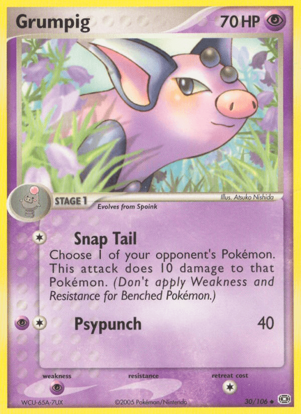 Grumpig: Emerald