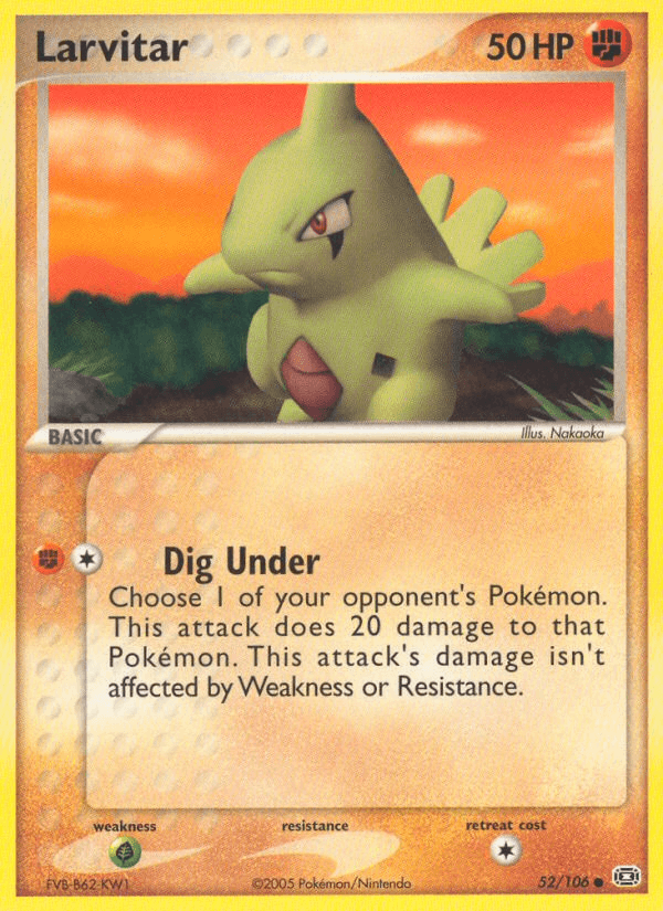 Larvitar: Emerald