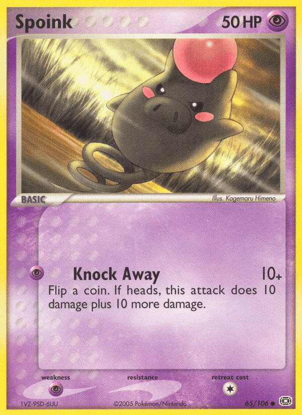 Spoink: Emerald