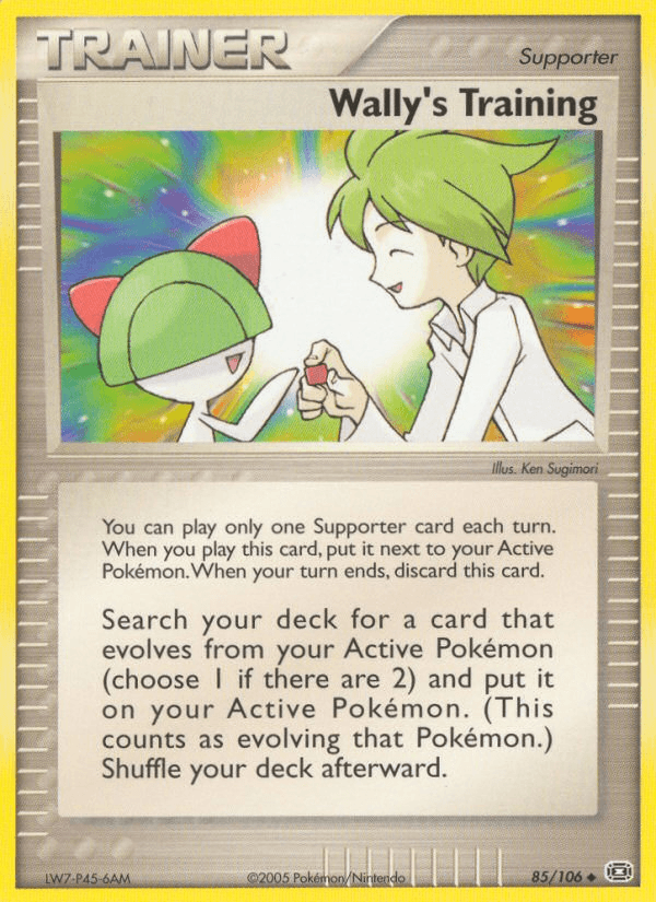 Wally's Training: Emerald
