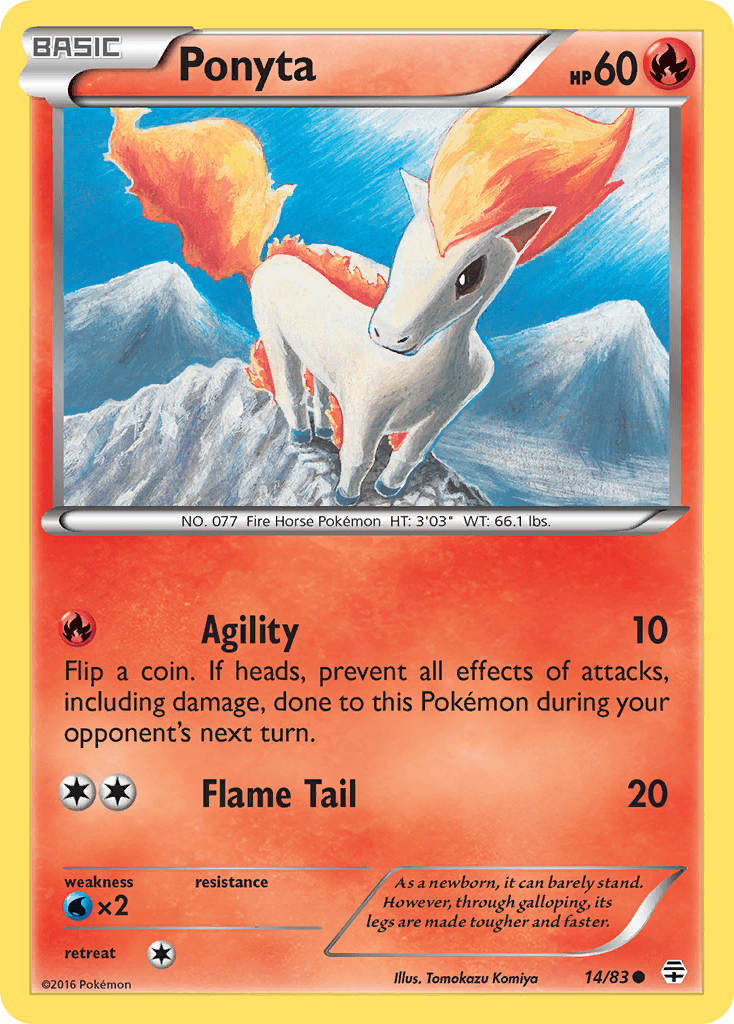 Ponyta: Generations