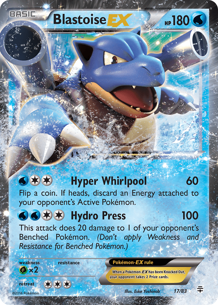 Blastoise-EX: Generations