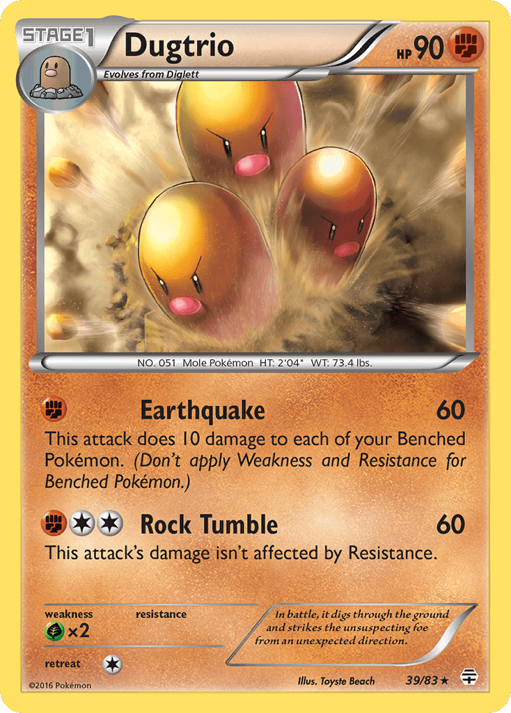 Dugtrio: Generations