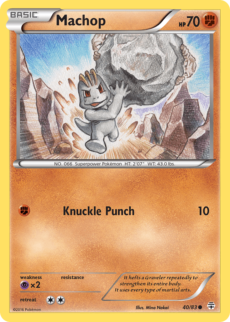 Machop: Generations