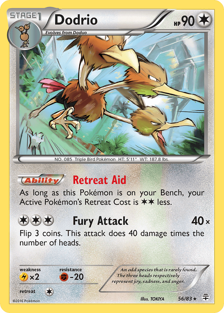 Dodrio: Generations
