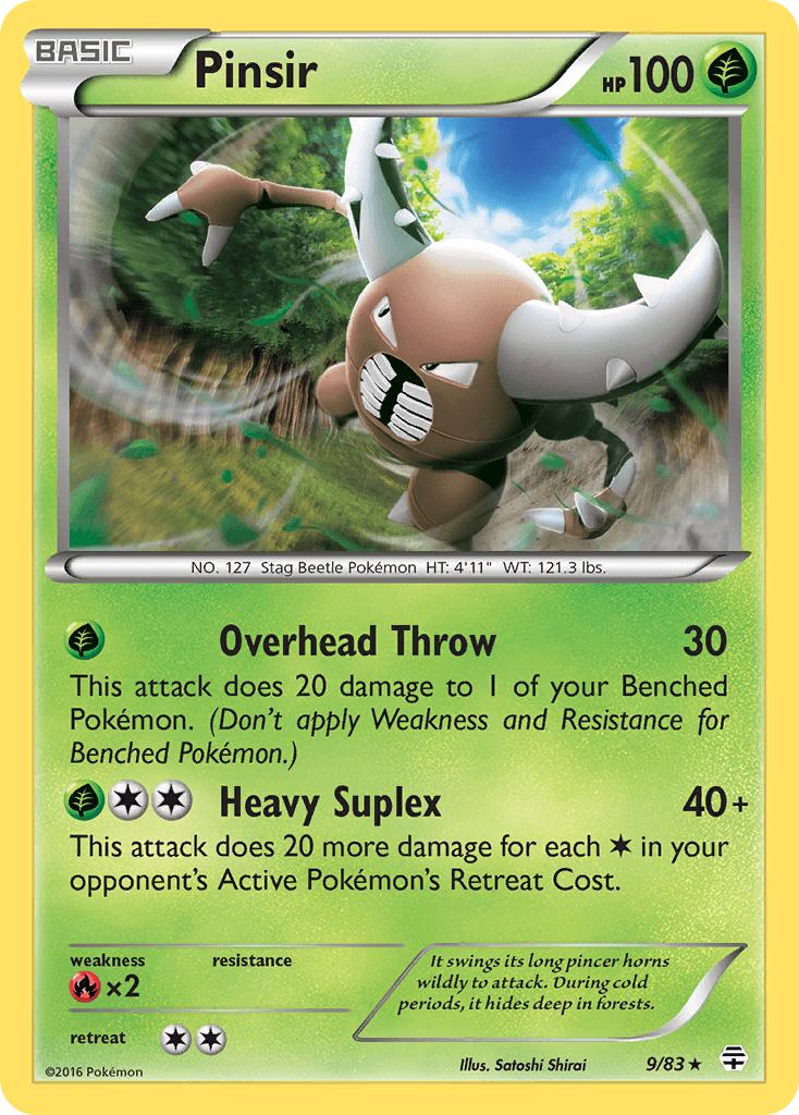 Pinsir: Generations