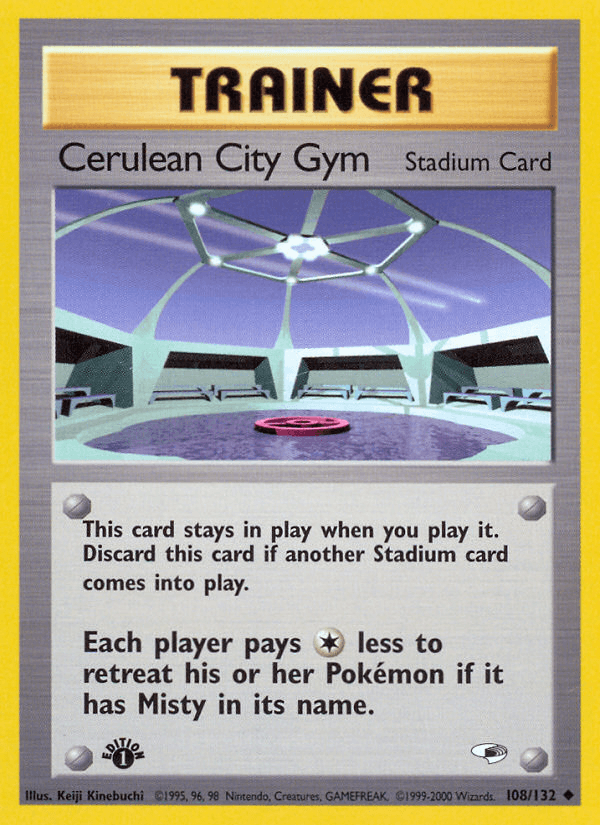 Cerulean City Gym: Gym Heroes