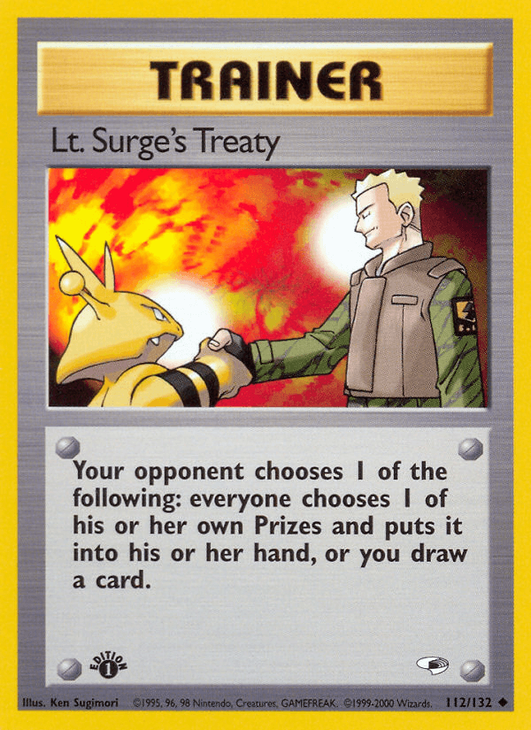 Lt. Surge's Treaty: Gym Heroes