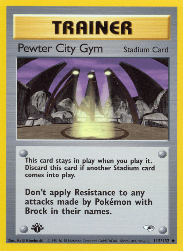 Pewter City Gym: Gym Heroes