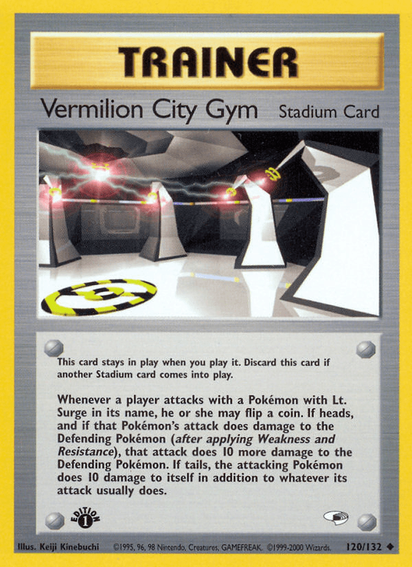 Vermilion City Gym: Gym Heroes