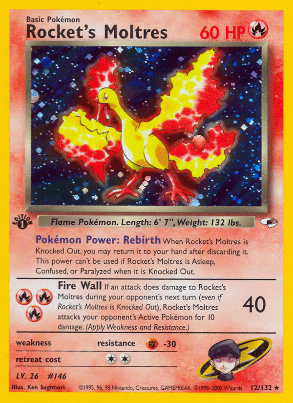 Rocket's Moltres: Gym Heroes