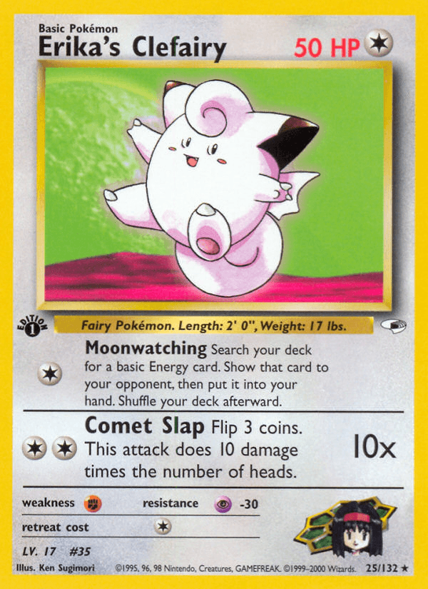 Erika's Clefairy: Gym Heroes
