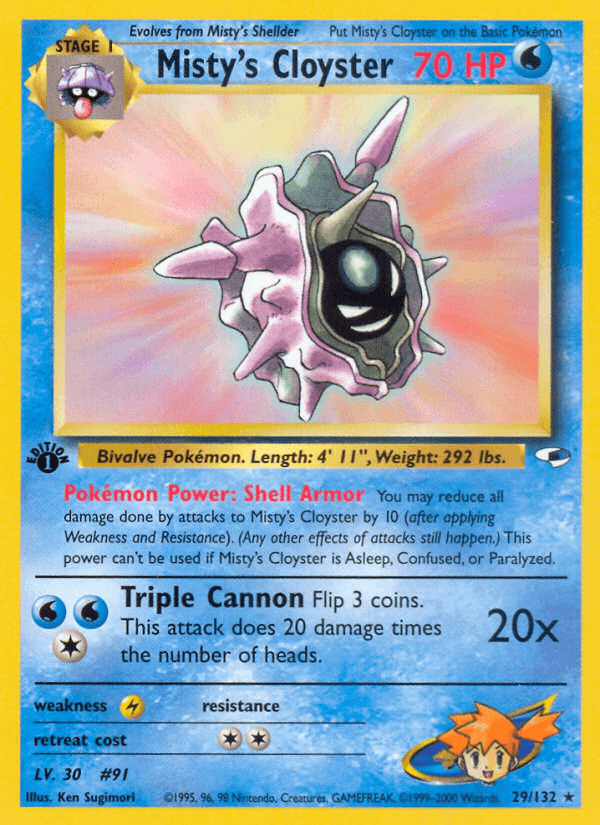 Misty's Cloyster: Gym Heroes