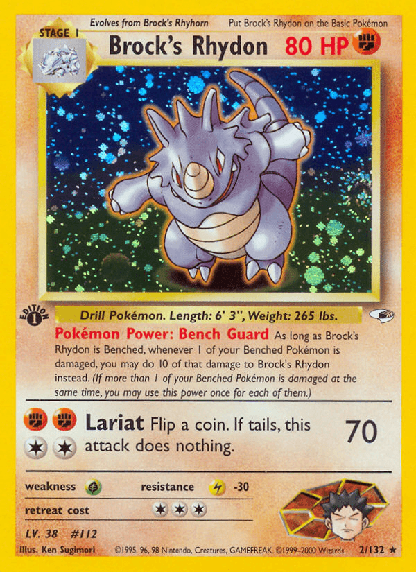 Brock's Rhydon: Gym Heroes
