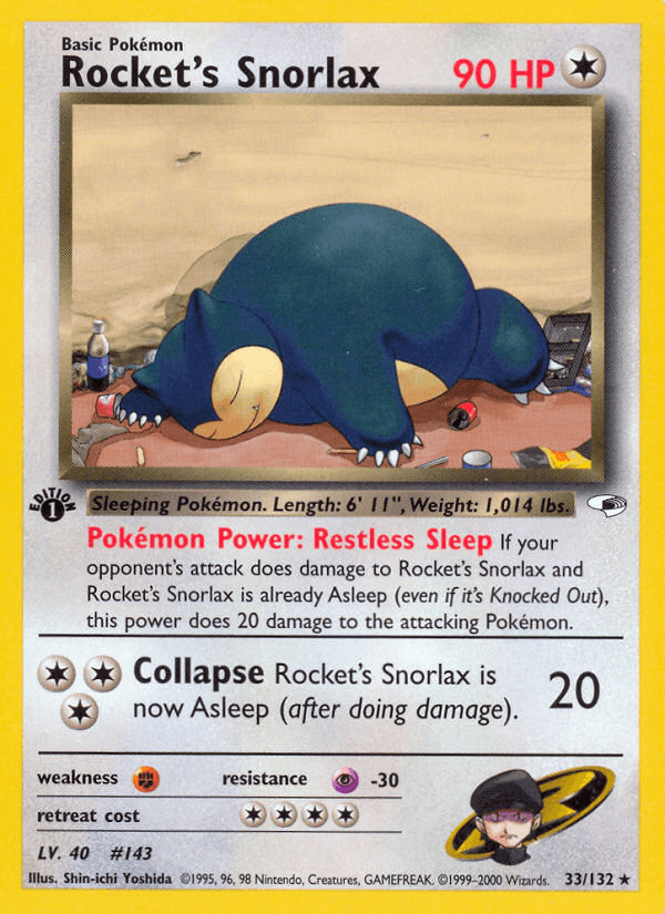 Rocket's Snorlax: Gym Heroes
